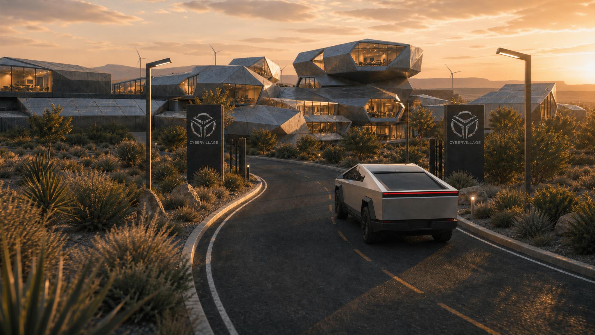 The mission is not to build a futuristic village. — Cyber Village