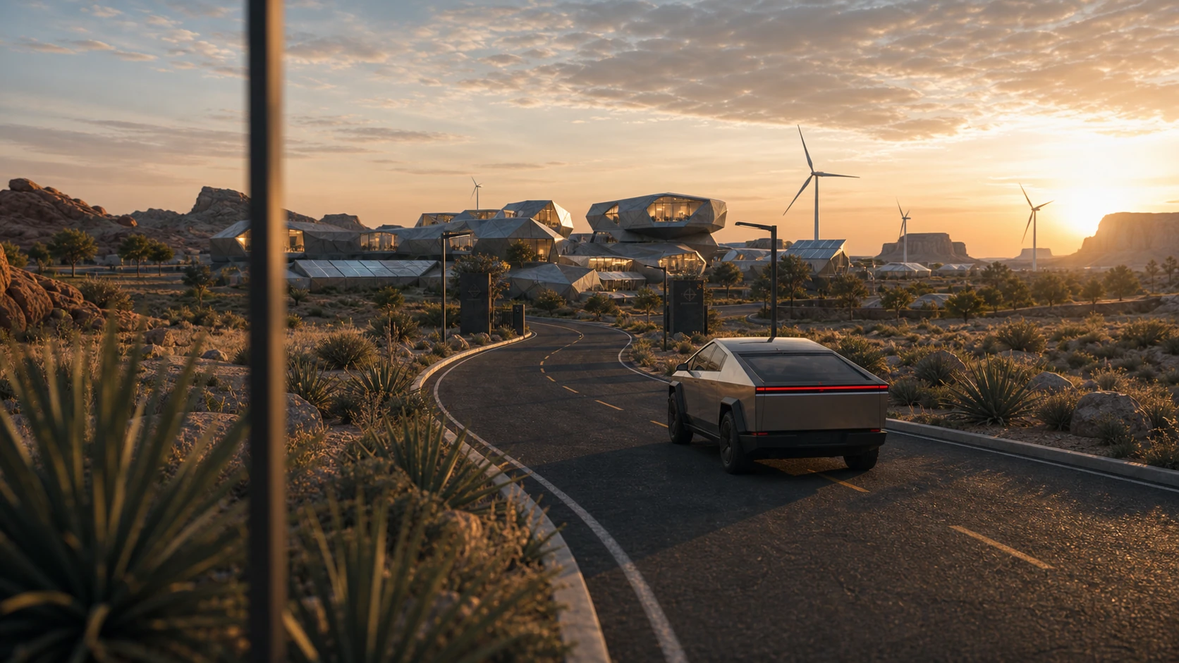 Cyber Village district masterplan