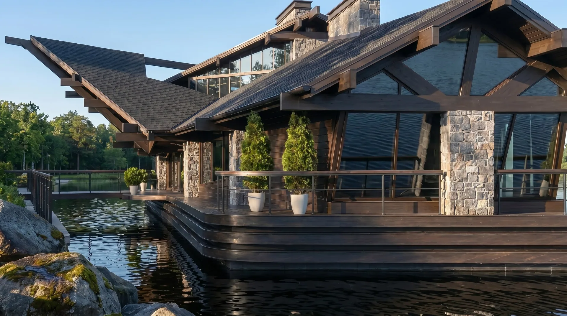 House Boat in the Style of a Chalet gallery image 2.1