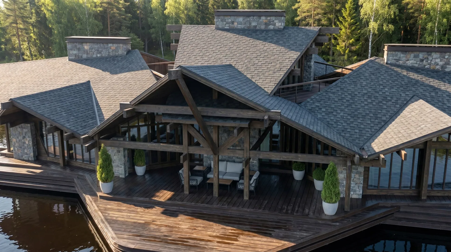 House Boat in the Style of a Chalet gallery image 3.1