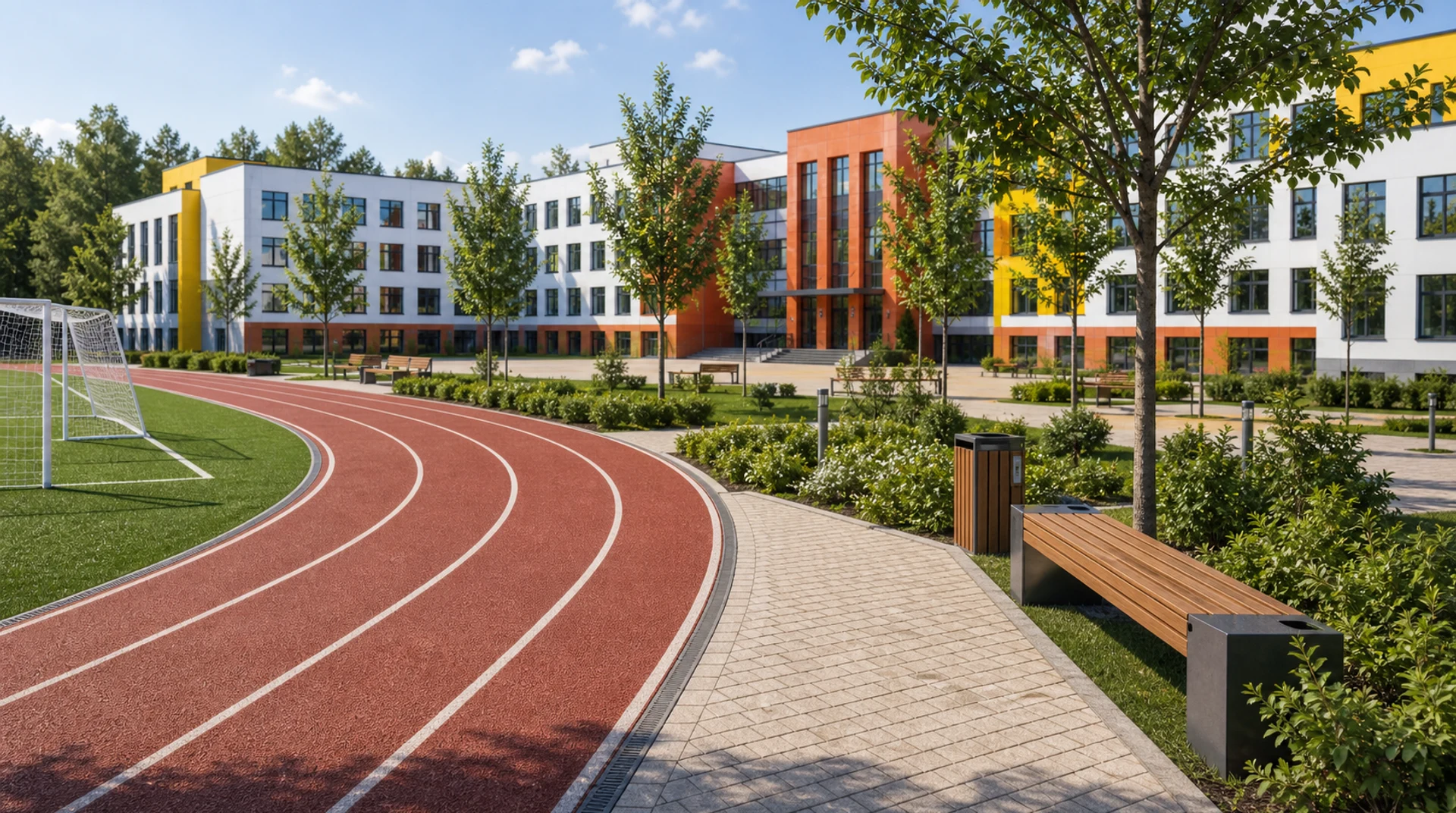 School for 1100 Students gallery image 4.1