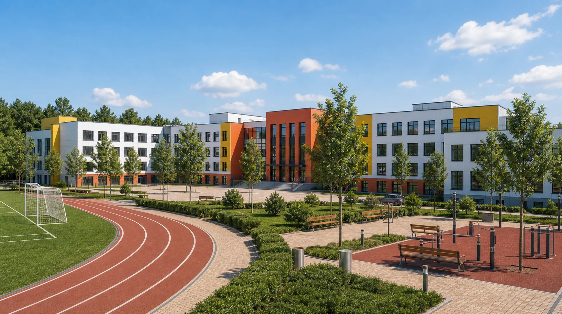 School for 1100 Students gallery image 2.2