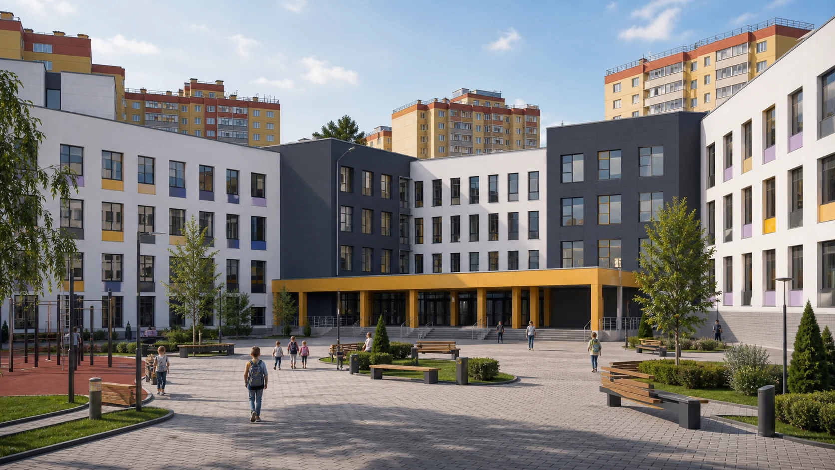 Comprehensive School in Ramenskoye gallery image 4.1